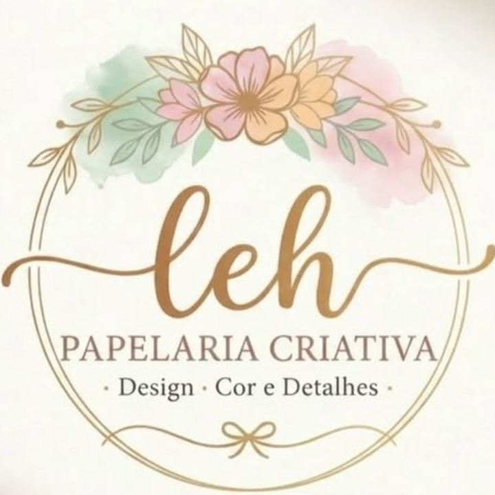 Logo LEH Papelaria Criativa